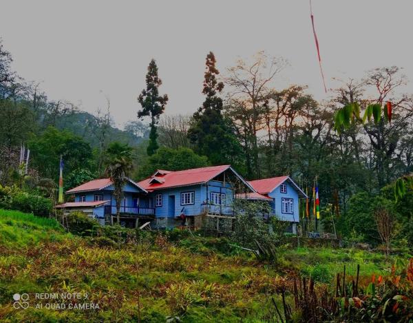 The photo shows the Rinzeebong Homestay by StayApart located in the city of Nanga.