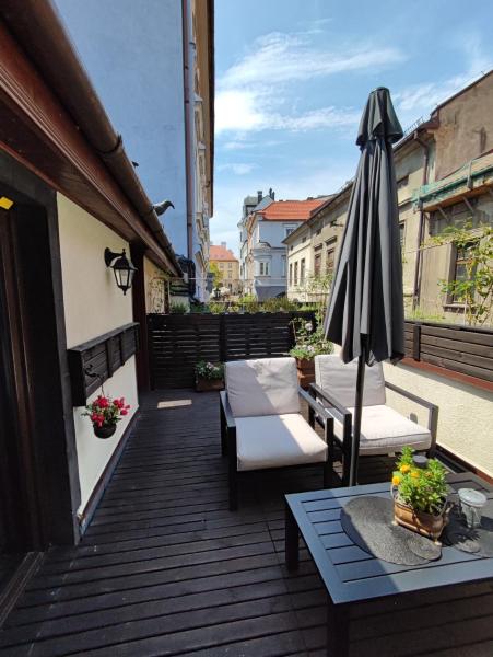 Apartament Podcienie z tarasem Bielsko-Biała Old Town, Bielsko-Biala