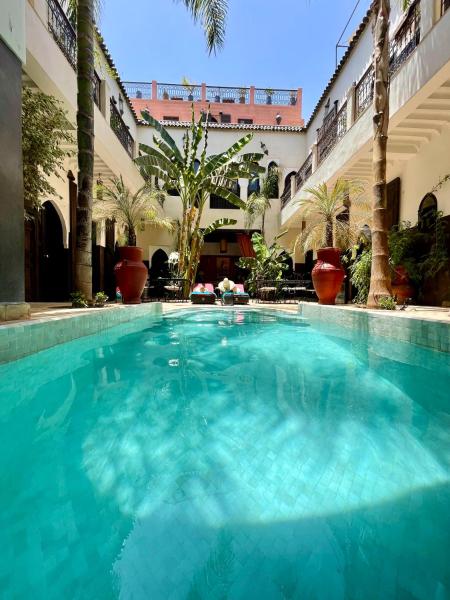 Auf dem Foto ist das Objekt Riad Pachavana in der Stadt Marrakesch zu sehen.