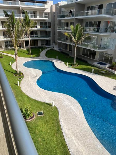 Na fotografii je vidět objekt Nuevo 3R 3B 1E Club Playa Gratis Tenis Padel Diamante Albercas nacházející se ve městě Acapulco.