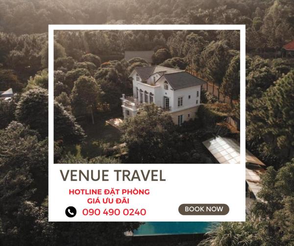 A la foto es mostra l'objecte Biệt Thự Con Công Sóc Sơn Venuestay situat a la ciutat de Lập Trí.