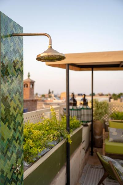 En la foto se muestra el objeto Riad Dar Labzar ubicado en la ciudad de Marrakech.
