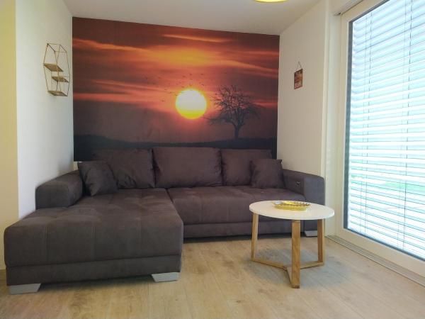 Na foto é possível ver o objeto Ferienhof Dachsberg Wohnung Sundowner localizado na cidade de Bermatingen.