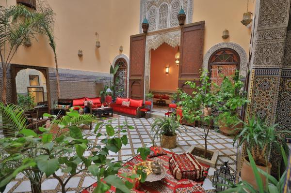 La photo montre l'objet Riad Moulaydriss et Giacomo situé dans la ville de Fès.