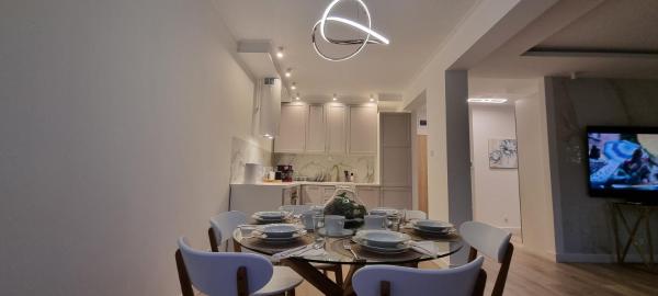 På billedet ses objektet Apartment Zamkowa Park beliggende i byen Węgorzewo.