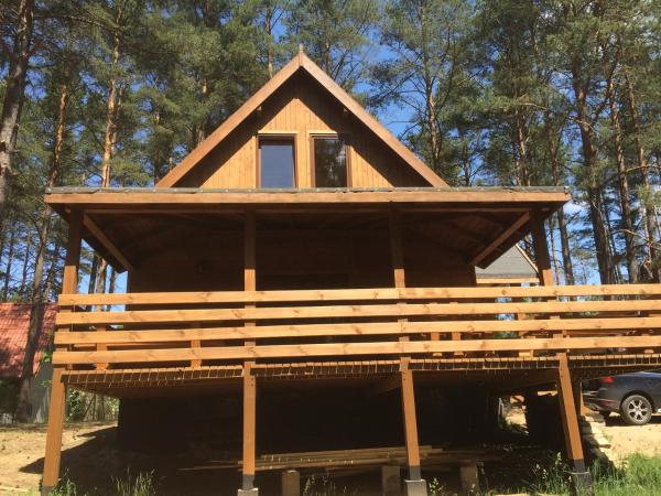 Na fotografii je vidět objekt Domki-Mazury nacházející se ve městě Purda.