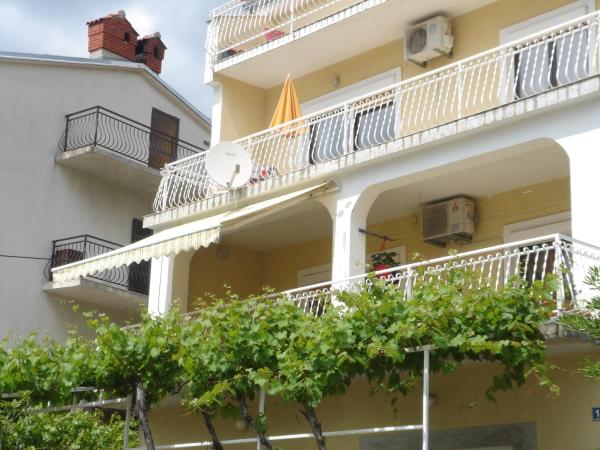 På bilden syns objektet Apartments with a parking space Selce, Crikvenica - 14383 som ligger i staden Selce.