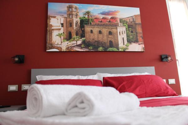 La photo montre l'objet B&B D'Amari Affittacamere situé dans la ville de Palerme.