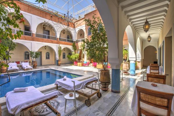 En la foto se muestra el objeto Ksar Anika Boutique Hotel & Spa ubicado en la ciudad de Marrakech.