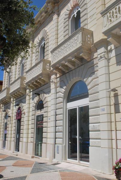 A la foto es mostra l'objecte Palazzo Del Cavaliere situat a la ciutat de Gallipoli.