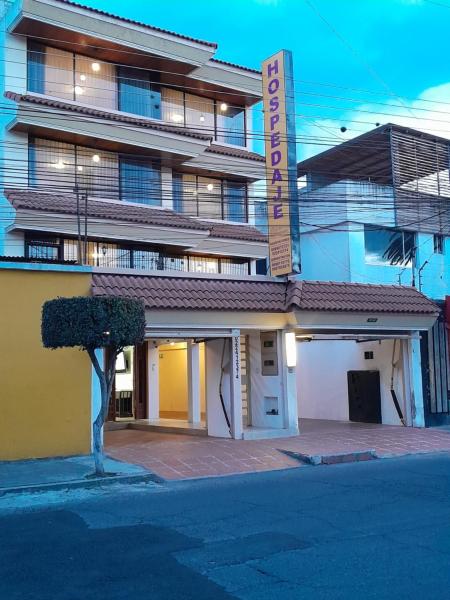 A la foto es mostra l'objecte Hodu Hospedaje situat a la ciutat de Quito.