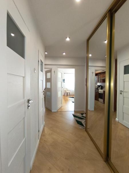Na fotografii je vidět objekt Relax Apartment Suwałki nacházející se ve městě Suwałki.