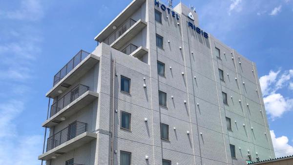 写真にはMori市にあるホテルアイシス掛川が写っています。