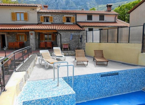 A la foto es mostra l'objecte Holiday house with a swimming pool Kozljak, Central Istria - Sredisnja Istra - 7409 situat a la ciutat de Plomin.