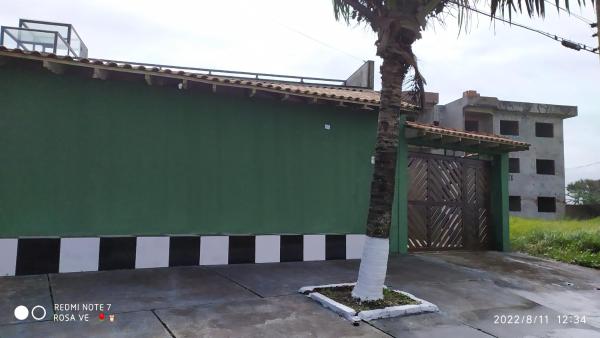 På billedet ses objektet Casa de frente para o mar em Ilha Comprida SP beliggende i byen Ilha Comprida.