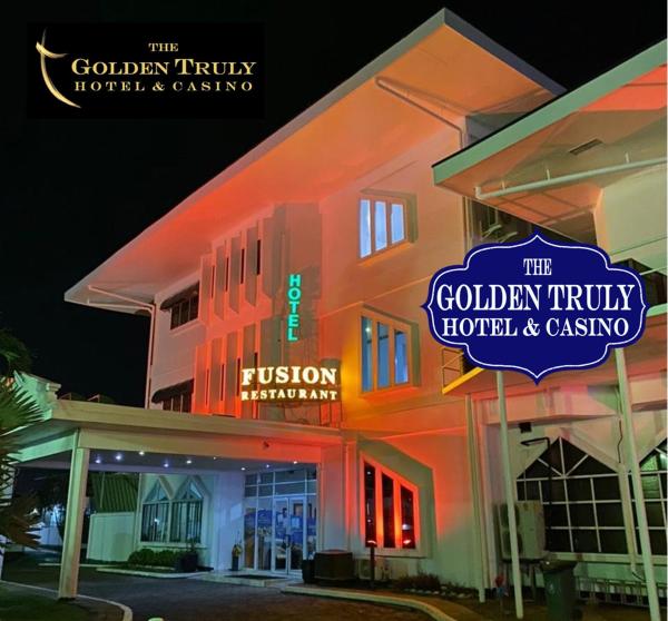 На фото показан объект The Golden Truly Hotel & Casino, расположенный в городе Парамарибо.