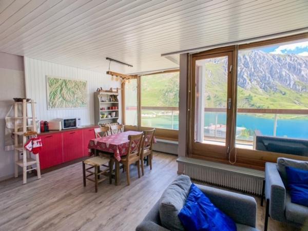 På billedet ses objektet Appartement lumineux proche des pistes avec balcon, pour 6 personnes, Wifi inclus ! - FR-1-502-402 beliggende i byen Tignes.