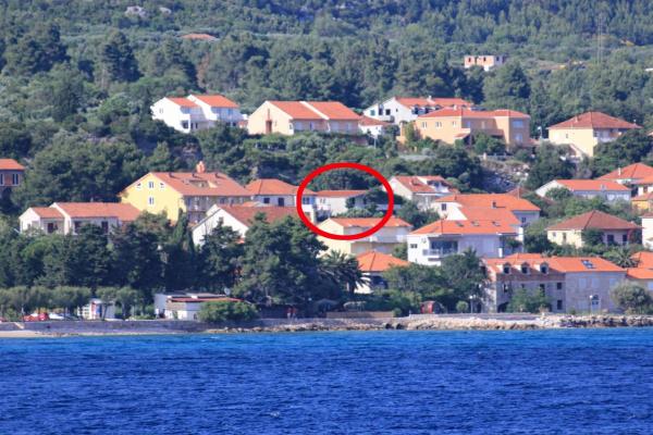 På billedet ses objektet Apartments with parking space Orebic, Peljesac - 10096 beliggende i byen Orebić.