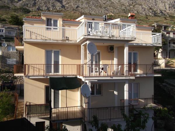 På billedet ses objektet Apartments with a parking space Stanici, Omis - 12158 beliggende i byen Omiš.
