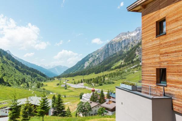 A la foto es mostra l'objecte Mondschein Hotel & Chalet Ski-In Ski-Out Luxus am Arlberg situat a la ciutat de Stuben am Arlberg.