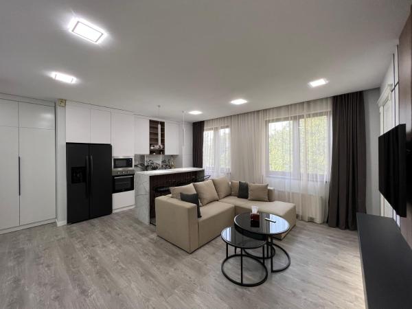 Derenik Demirchyan Street, 2 Bedrooms Modern, Beautiful Apartment De333 - Erywań