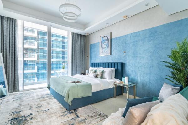 Na fotografii je vidět objekt The Smart Concierge - Waves by Kasco nacházející se ve městě Dubaj.