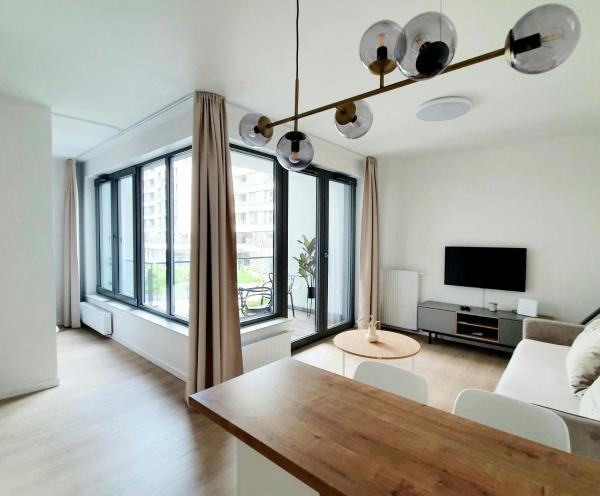 A la foto es mostra l'objecte 5 min do plaży! Plac Unii - BALTIC SANDS PREMIUM APARTMENTS situat a la ciutat de Gdynia.
