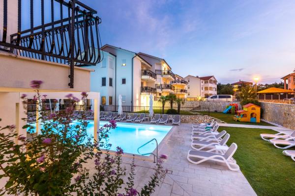 A la foto es mostra l'objecte Cool Šilo Appartement Resort situat a la ciutat de Šilo.