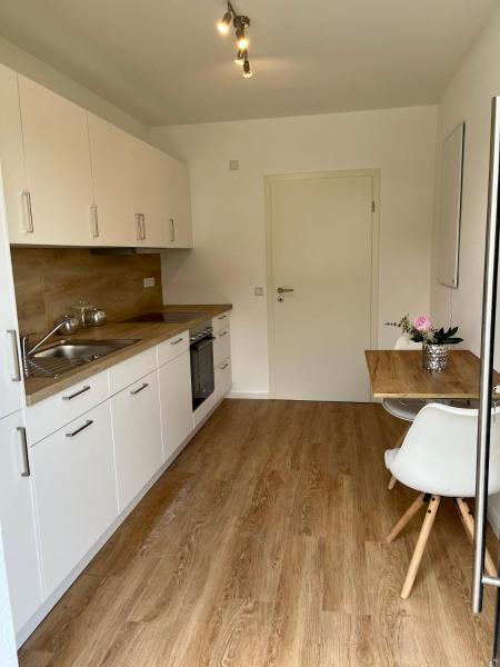 Na zdjęciu widoczny jest obiekt Ferienwohnung mit Terrasse und Sauna położony w mieście Ortenberg.