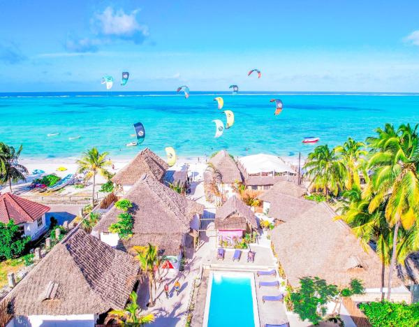 En la foto se muestra el objeto Ananda Beach Hotel ubicado en la ciudad de Paje.