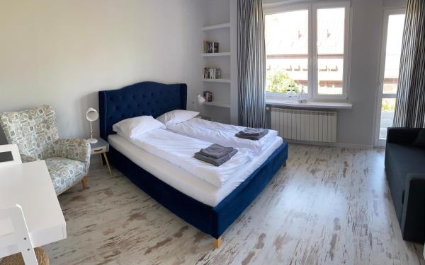 A la foto es mostra l'objecte Apartament nad jeziorem Białym situat a la ciutat de Augustów.