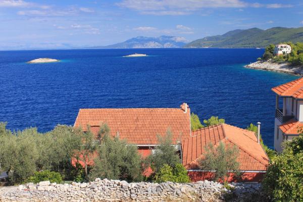 Na fotografii je vidět objekt Apartments by the sea Prigradica, Korcula - 9140 nacházející se ve městě Blato.