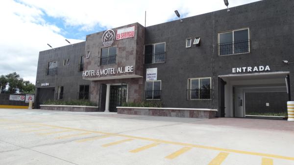 Na zdjęciu widoczny jest obiekt MOTEL & HOTEL ALJIBE położony w mieście Acopinalco.