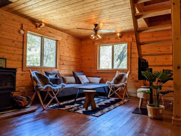 Στη φωτογραφία φαίνεται το αντικείμενο Ittoukashi no resort log house Piilo - Vacation STAY 36167v που βρίσκεται στην πόλη Murai.