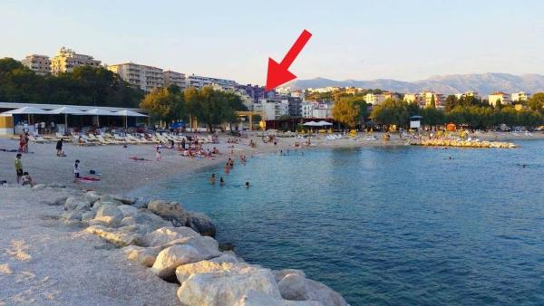 Na fotografii je vidět objekt Apartments with a parking space Split - 15769 nacházející se ve městě Split.