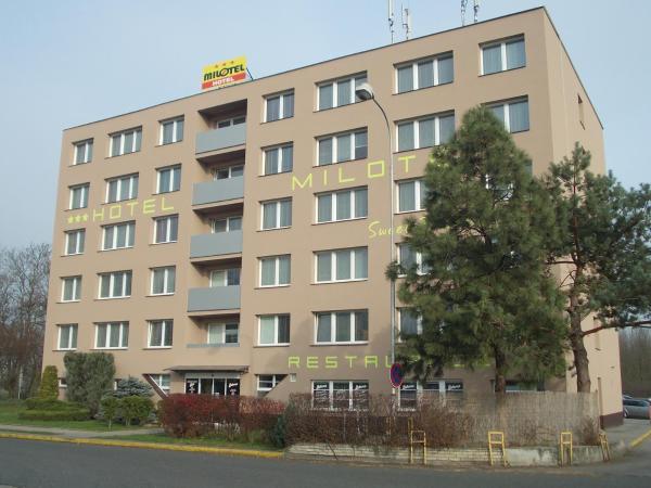 Nella foto è visibile l'oggetto Hotel Milotel situato nella città di Grygov.
