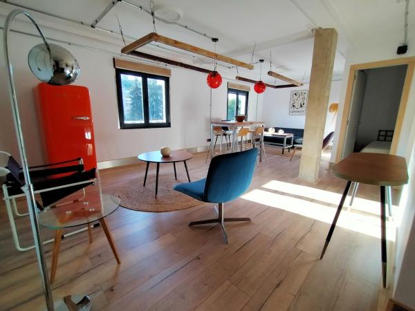 Στη φωτογραφία φαίνεται το αντικείμενο Lotila Flats Mieres που βρίσκεται στην πόλη Mieres.