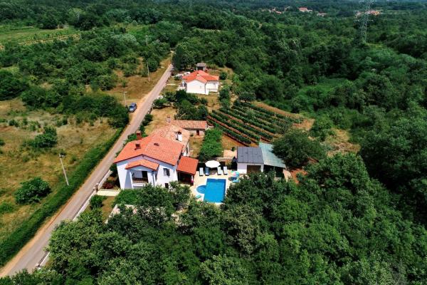 A la foto es mostra l'objecte Family friendly house with a swimming pool Marici, Labin - 17820 situat a la ciutat de Labin.