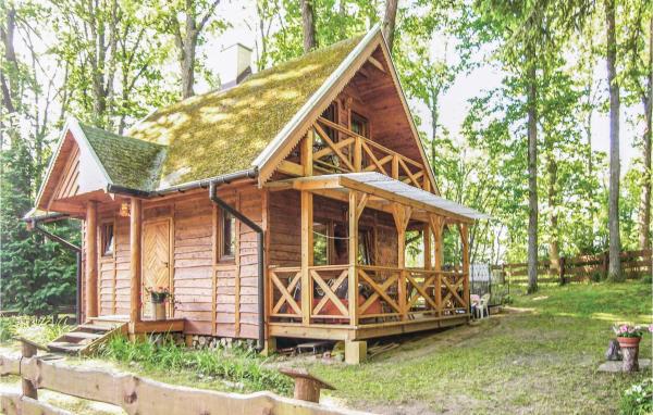 Na zdjęciu widoczny jest obiekt Holiday Home Gietrzwald Sila Ii położony w mieście Majdy.