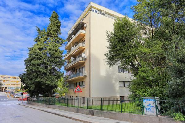 The photo shows the Apartments with WiFi Split - 19143 located in the city of Split.