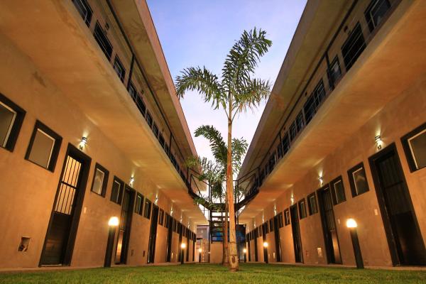 Nella foto è visibile l'oggetto Hotel Com.Viver situato nella città di Campinas.