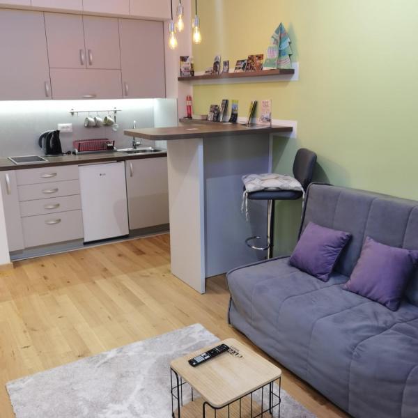 På billedet ses objektet Apartman Julija beliggende i byen Palisad.