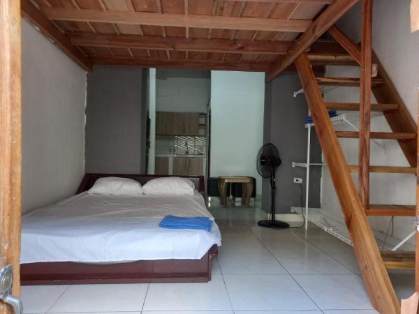 Kuvassa näkyy kohde Comodo aparta estudio cerca de la Basilica, joka sijaitsee kaupungissa Buga.