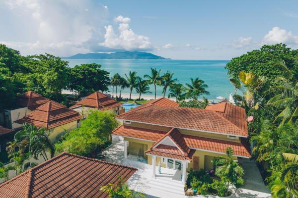 A la foto es mostra l'objecte Beachfront Art Villa Samui situat a la ciutat de Bophut.