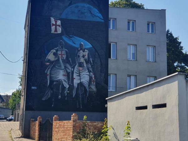 På billedet ses objektet Hostel Zacisze 2 beliggende i byen Głubczyce.
