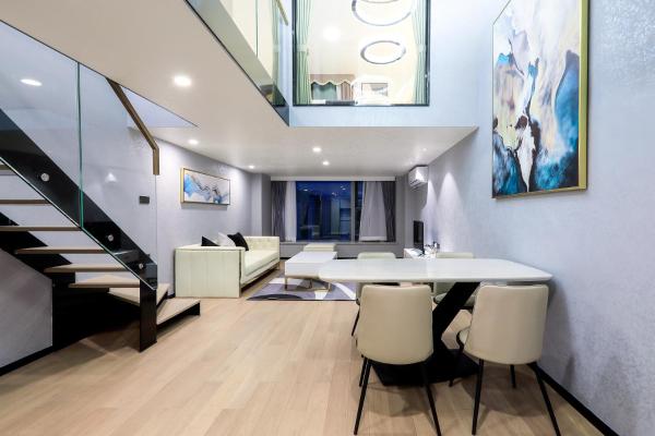 A la foto es mostra l'objecte Shenzhen Fashion LOFT Apartment situat a la ciutat de Shenzhen.