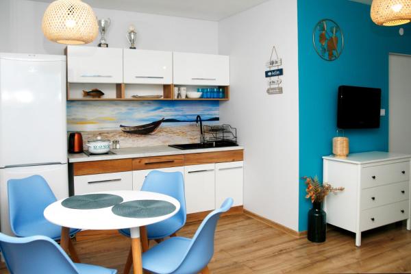 A la foto es mostra l'objecte Apartament EL Romano Gdynia - Balkon z widokiem na morze & Bezpłatny parking situat a la ciutat de Gdynia.