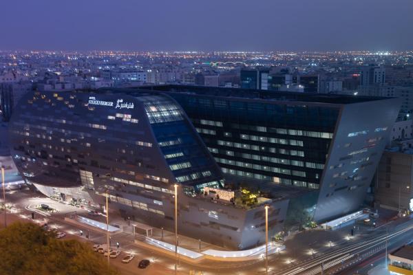 A la foto es mostra l'objecte Steigenberger Hotel Doha situat a la ciutat de Doha.