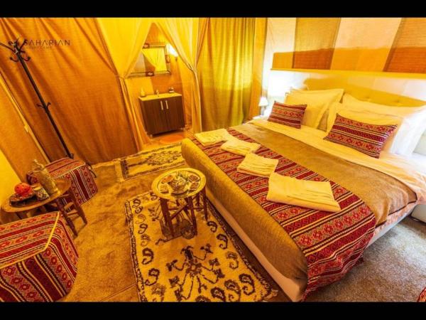 På bildet vises objektet Merzouga Luxury Camp som ligger i byen Tisserdmine.