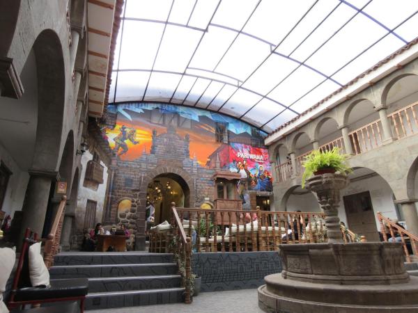 Na fotografii je vidět objekt Pariwana Hostel Cusco nacházející se ve městě Cuzco.